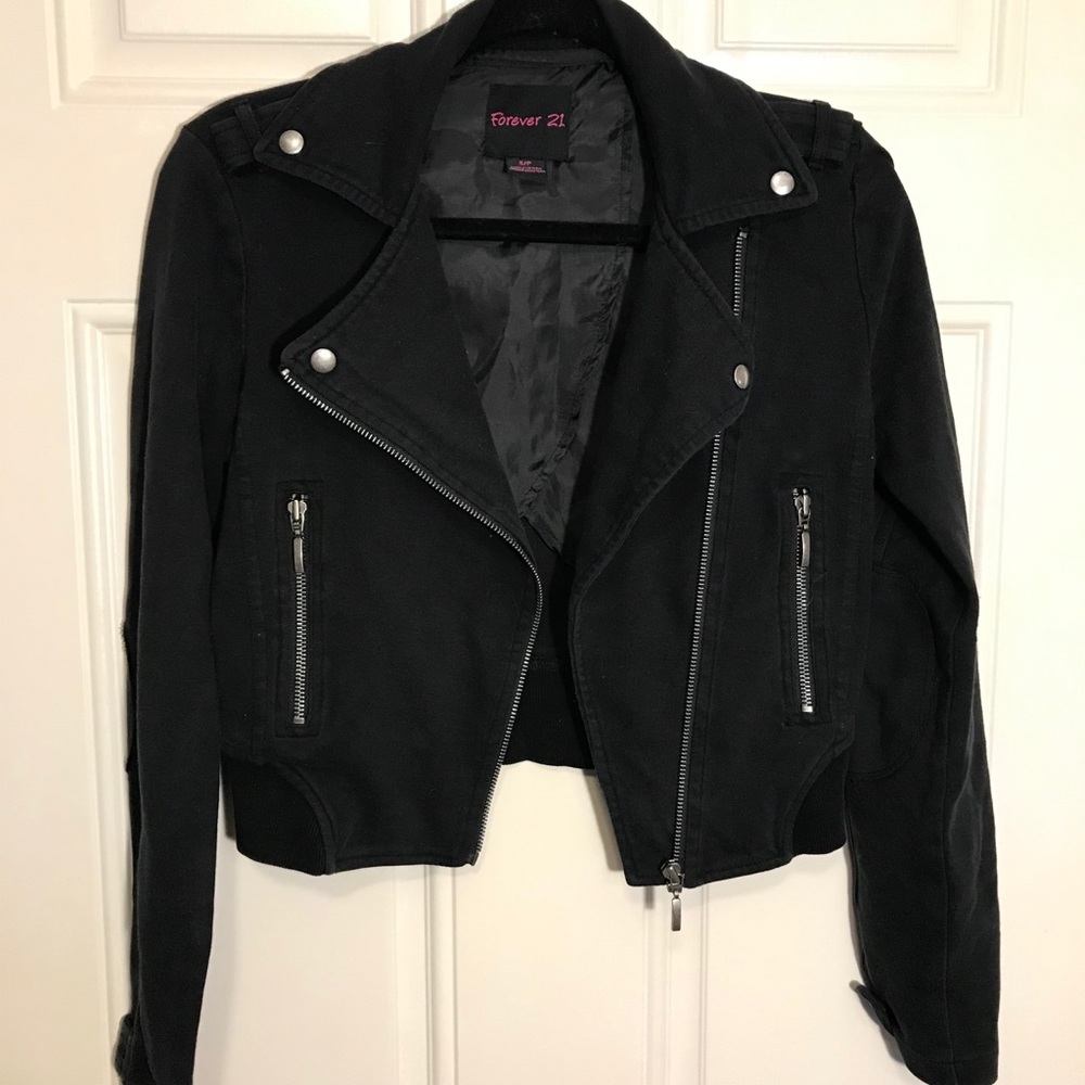 Black Moto Jacket